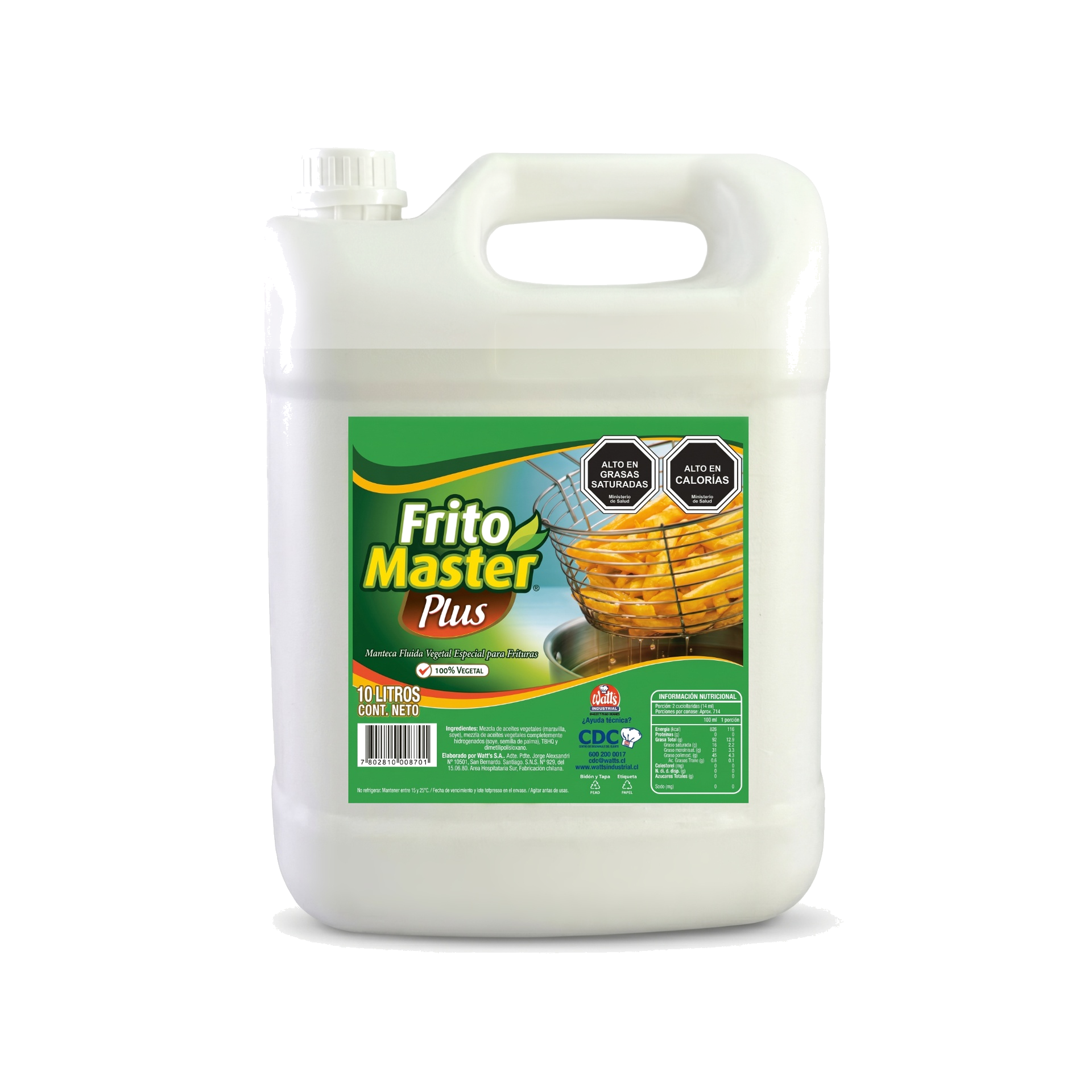 Watt's FritoMaster Plus